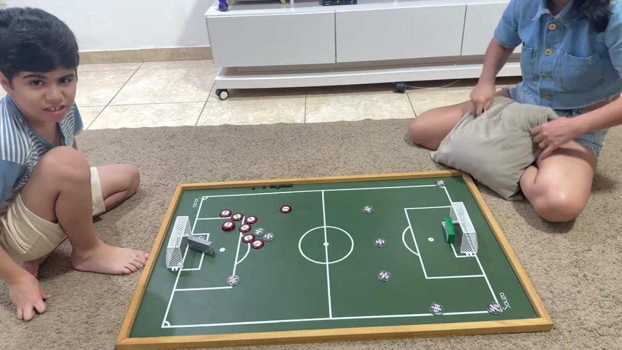 Jogo de botão entre Serginho Kids x Ingrid Lara