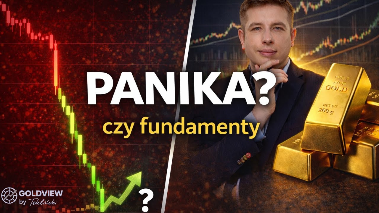 Styczniowy szok na złocie i srebrze. Panika czy mechanika rynku?