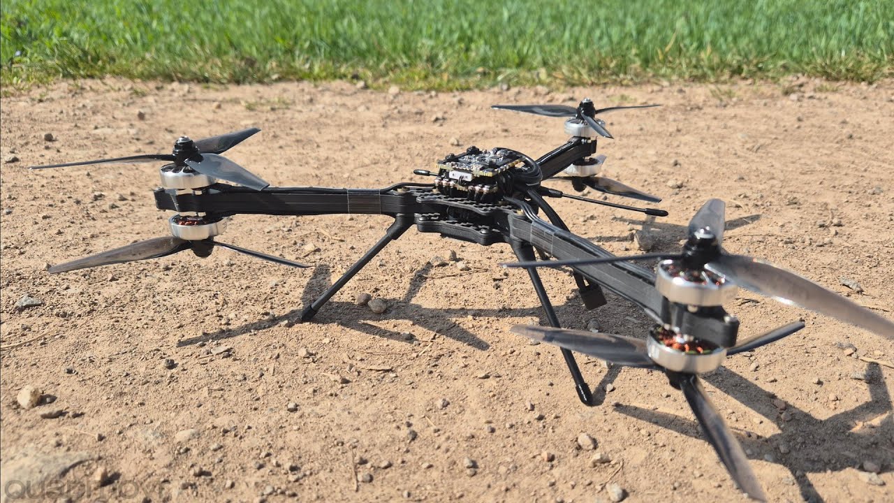 Y6 Drone Manual Flight Time Check | movr y6 270cp1 prototype