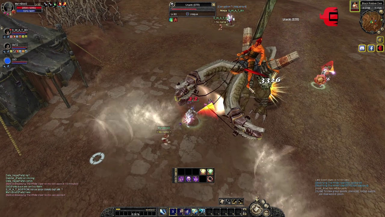 Silkroad Eagle Online Firs Uruchi(STR) Kill