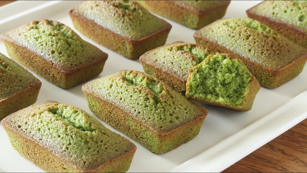 Matcha Financier：Простой рецепт сладостей