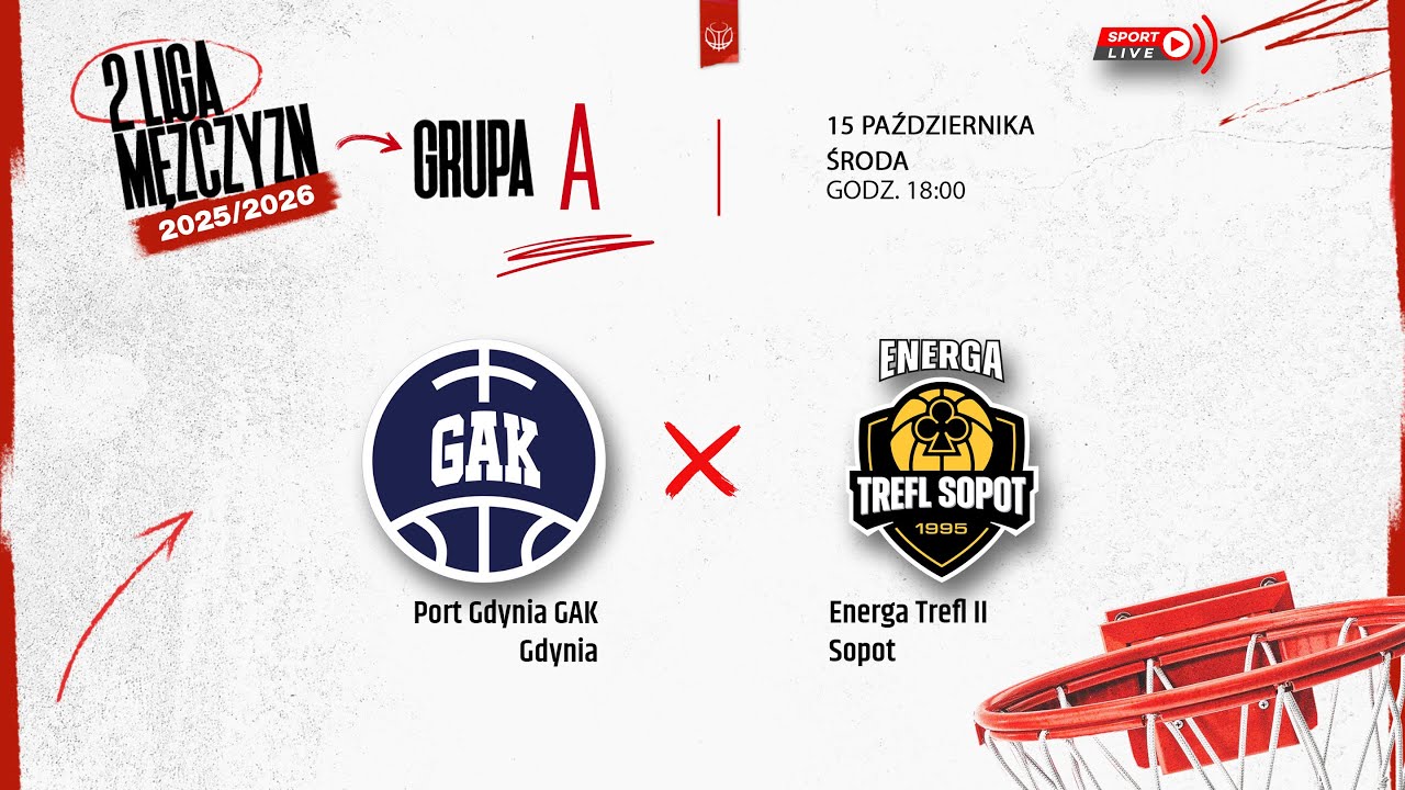 Port Gdynia GAK Gdynia - Energa Trefl II Sopot (2 LM)