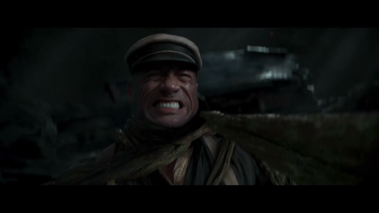 Disney's Jungle Cruise (2021) Frank turns into Stone Scene