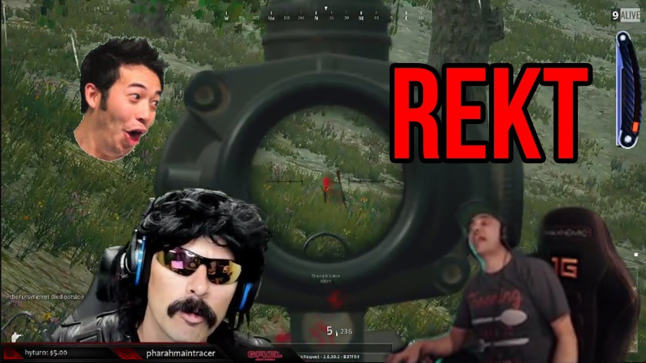 DRDISRESPECT KILLS SUMMIT1G |  WADU KILLS SHROUD SQUAD | Viss - Best Of PUBG Streams #34