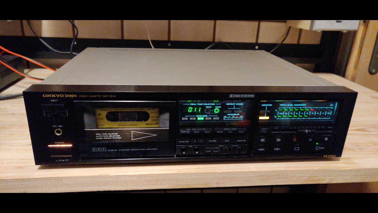Onkyo TA2360 Tapedeck - Fehlersuche und Reparatur im NF-Verstärker