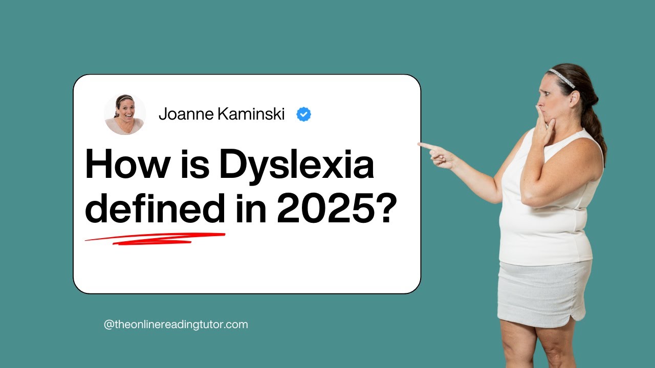 What is the Definition for Dyslexia and why is it changing for the first time in over 20 years?