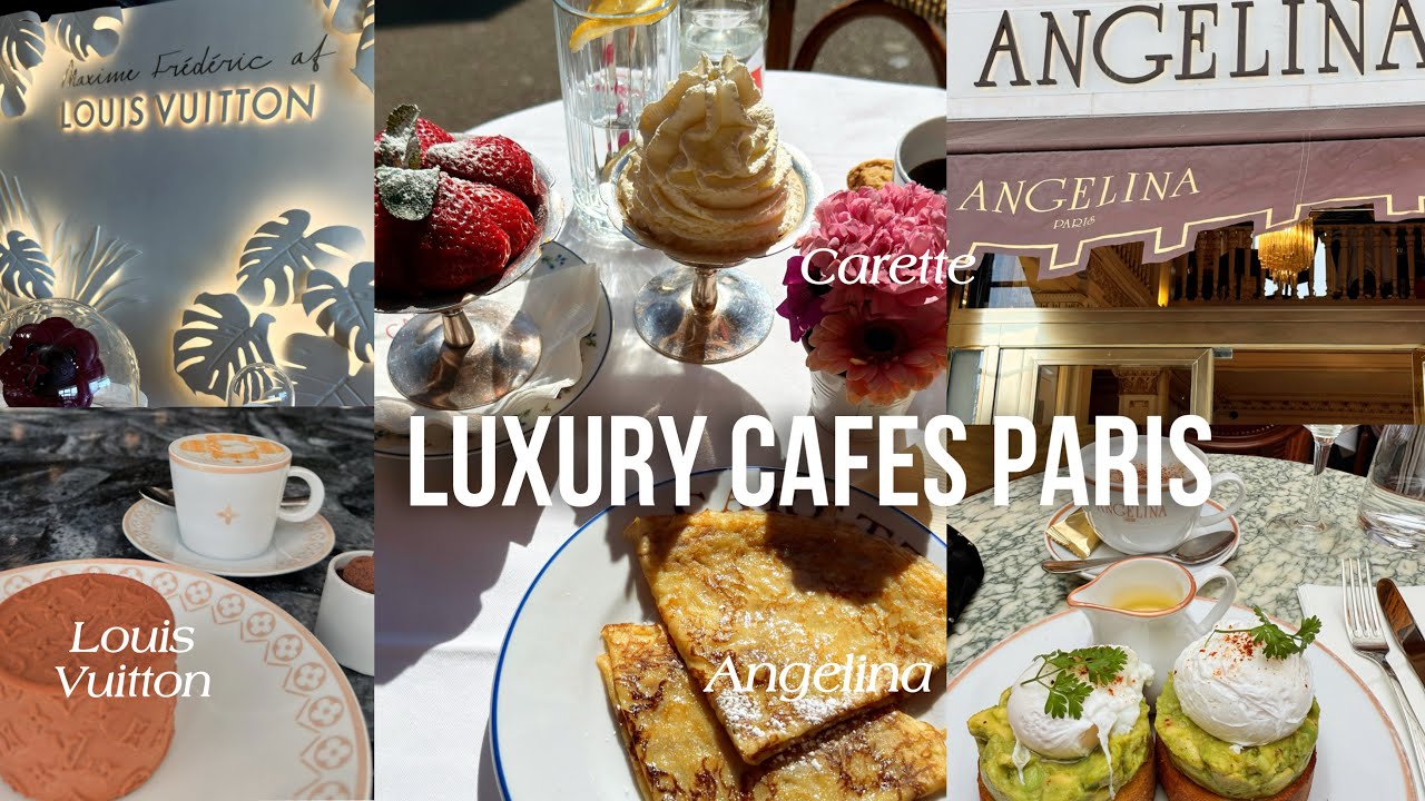 Trying Paris’s Most Instagrammable Cafes - Angelina, Louis Vuitton, Carette | France