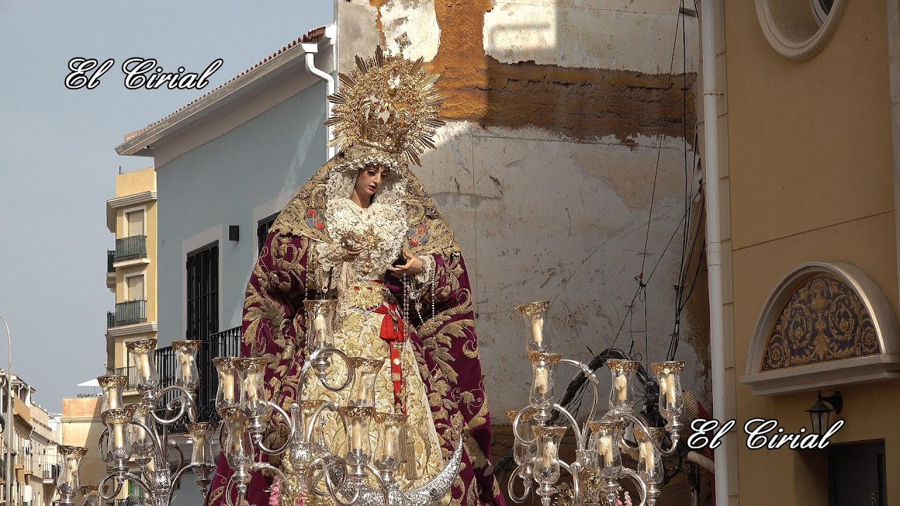 VIRGEN DE LA TRINIDAD CORONADA MALAGA 2025 RECORRIDO COMPLETO 4K