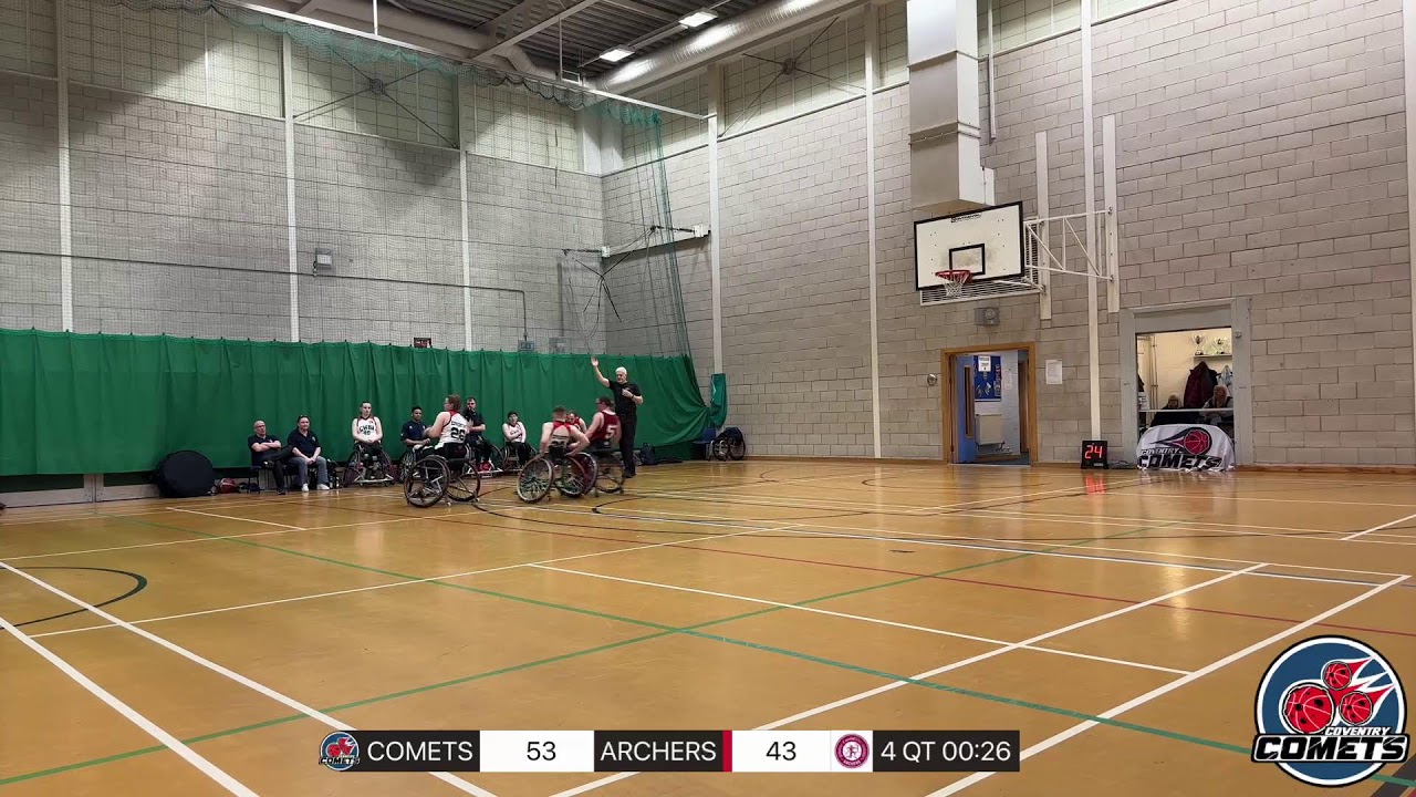 Coventry Comets 1 Vs Cardiff Archers
COMETS VS ARCHERS