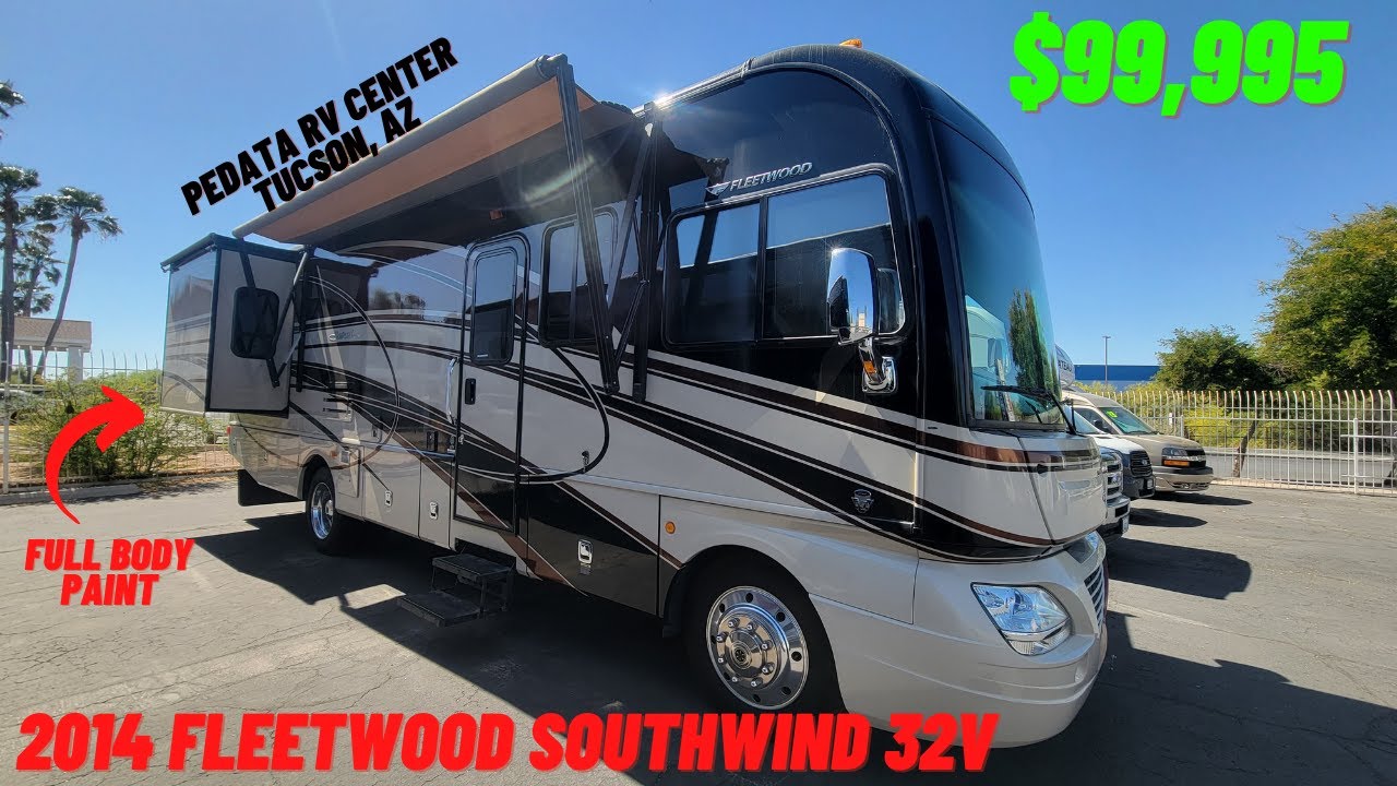 2014 Fleetwood South wind 32V Video Walkthrough! Full Body Paint, 2 Slides, 27k Miles, $100k SOLD!