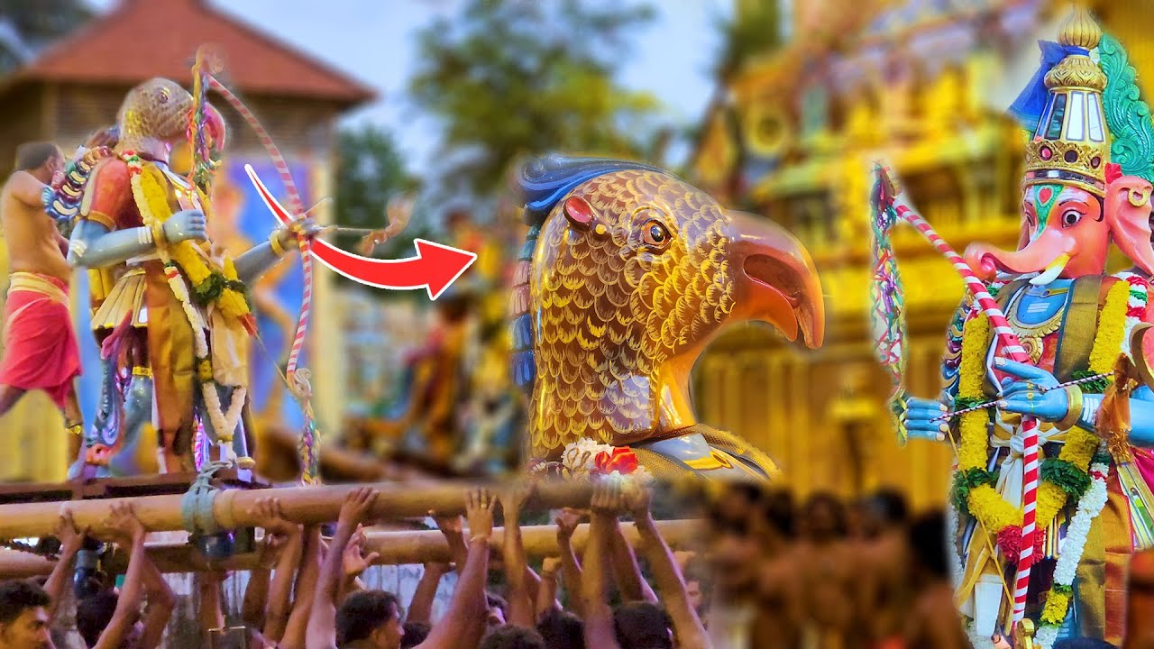 இந்த அடிக்கு தான் சூரன் ஆடும் -  இணுவில் பரராஜசேகரப் பிள்ளையார் -யாழ்ப்பாணம் - Jaffna, Srilanka.