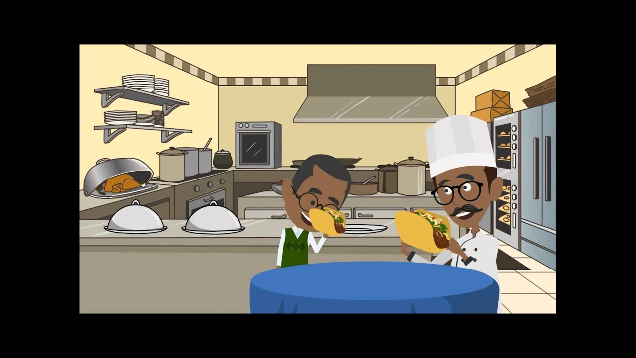 El verbo hacer comida to make