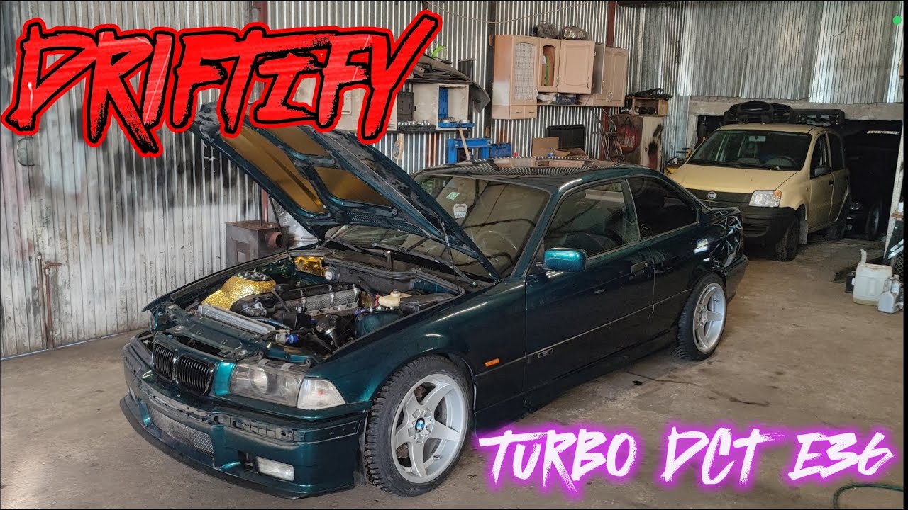 Building a TURBO M52 + 8HP-90 E36 - DRIFTIFY VLOG #14