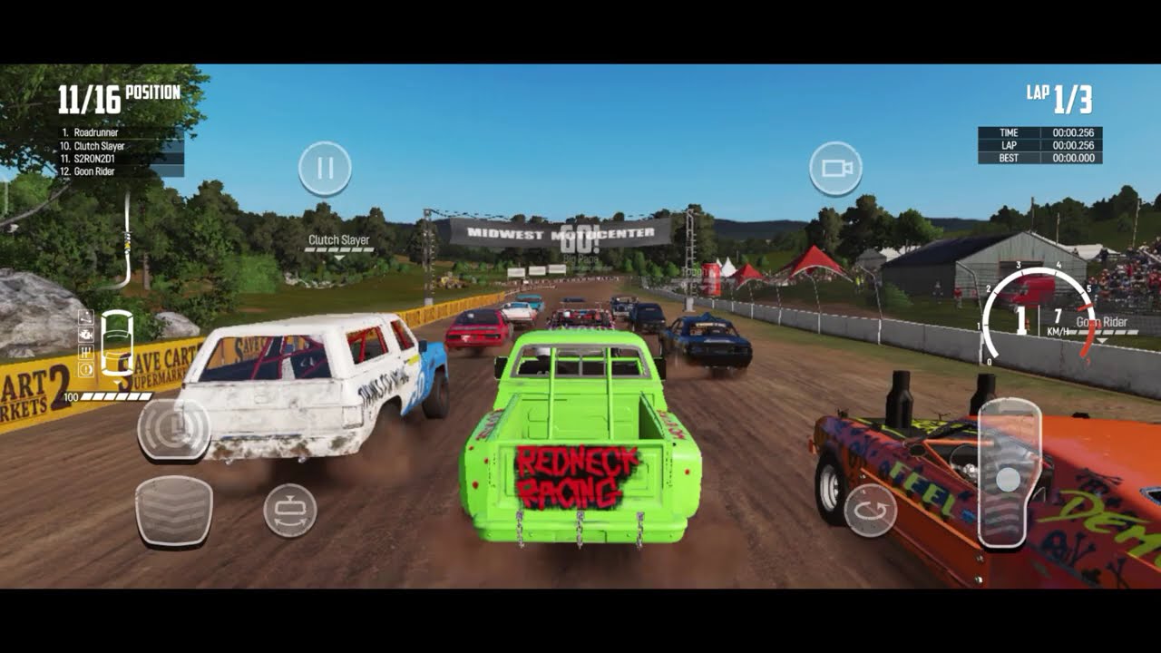 Wreckfest Android Gameplay #3 [NC] @S2R0N2D1  ​