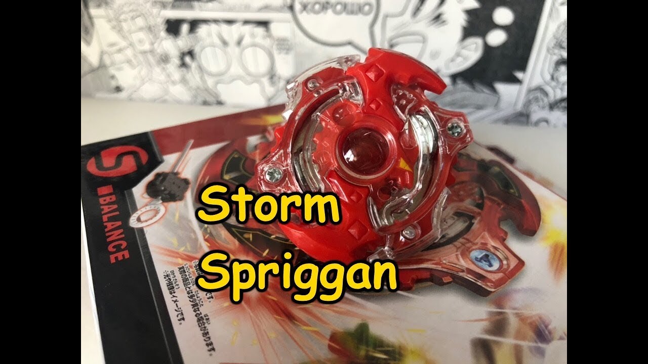 Storm Spriggan РАСПАКОВКА и ОБЗОР нового волчка (Сторм Спригган) Бейблэйд Бёрст / Beyblade Burst