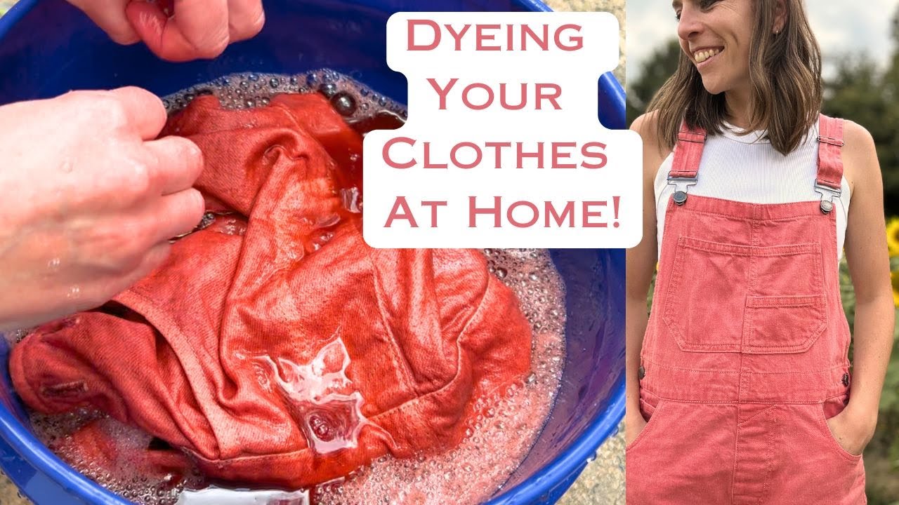 Окрашивание одежды дома #окрашиваниеодежды #окрашиваниеткани