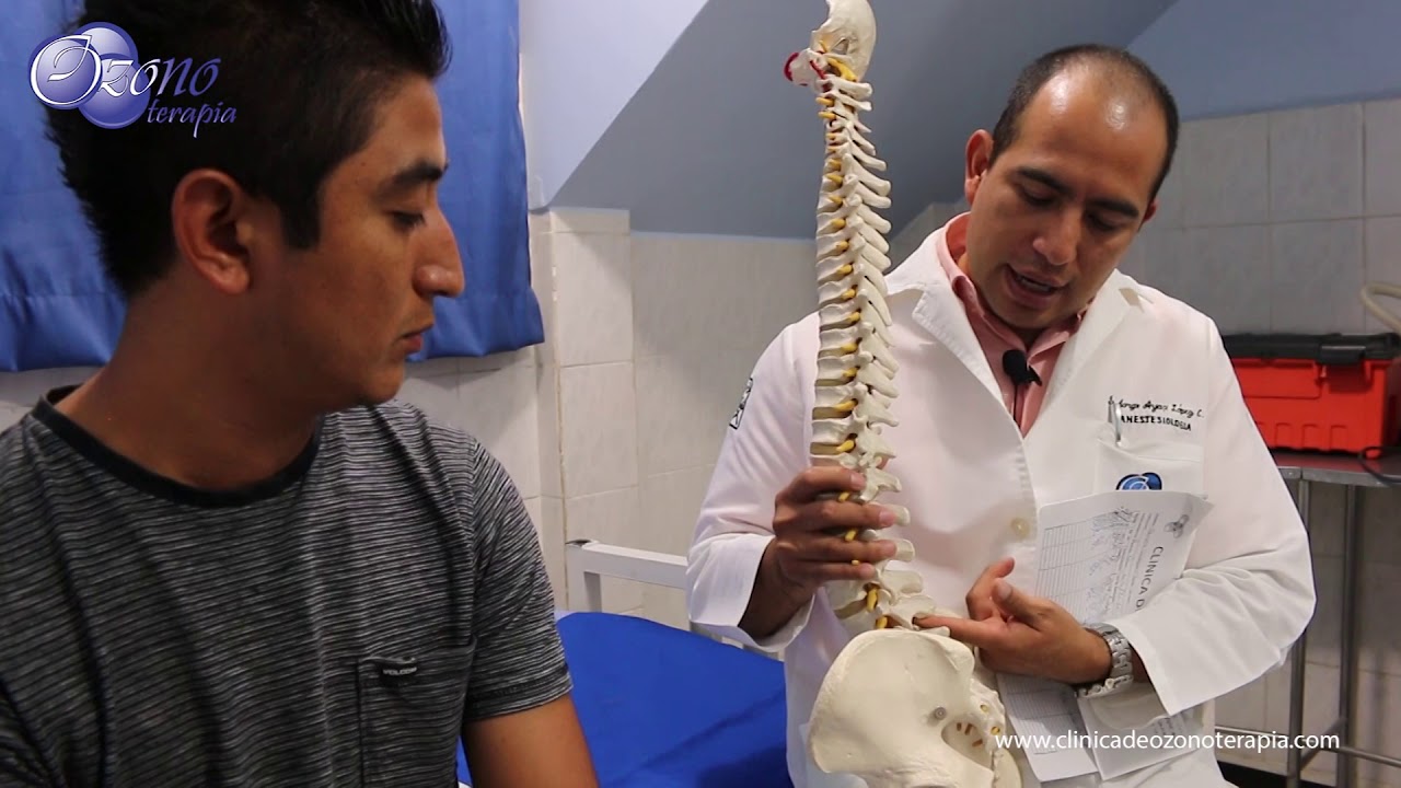 Aplicación de Ozono y Plasma Rico en Plaquetas via peridural 2018