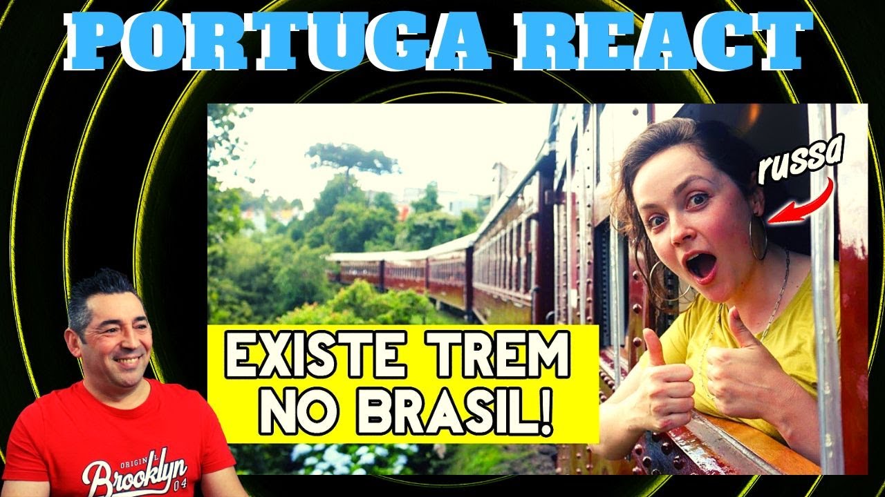 Portuga reage a FIZ PASSEIO DE TREM Maria Fumaça E ISSO FOI INESPERAVEL!