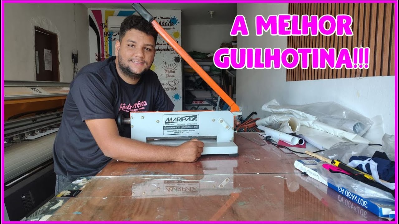 A MELHOR GUILHOTINA PARA SUA GRÁFICA RÁPIDA...
