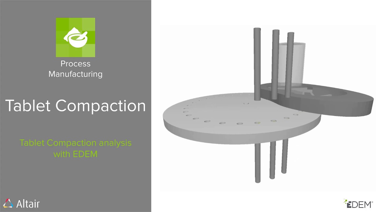 Simulation of a Tablet Compaction Process