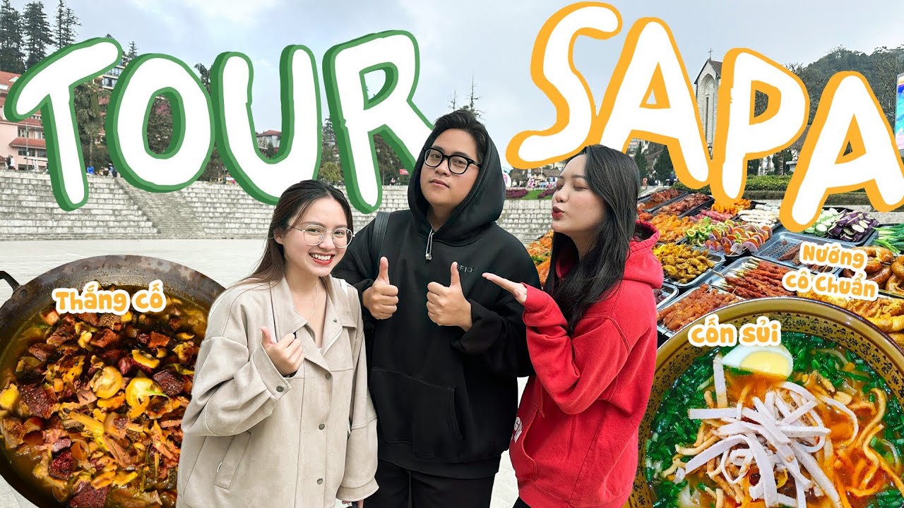 HNAG QUẬY ĐỤC NƯỚC FOODTOUR SAPA: Cốn Sủi Nhiều Mì Chính | Lần Đầu Thử Thắng Cố 😭
