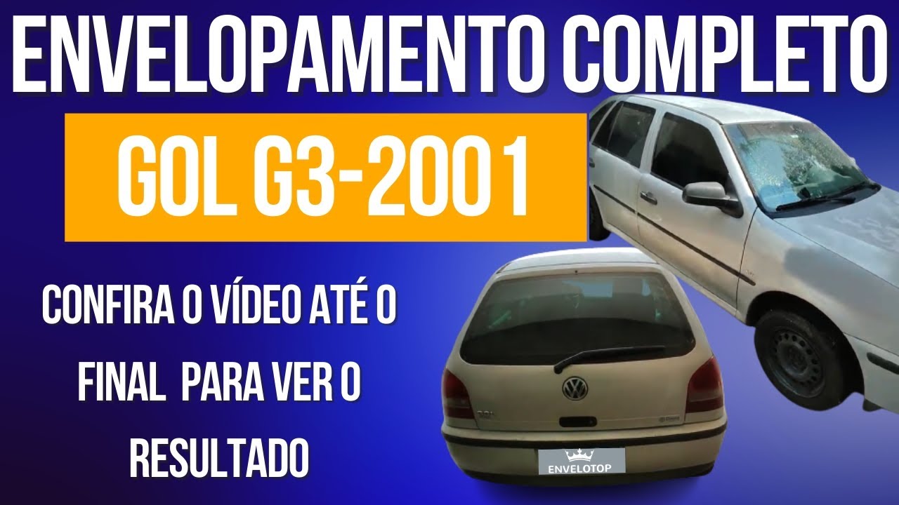 Envelopamento completo Gol G3 - 2001