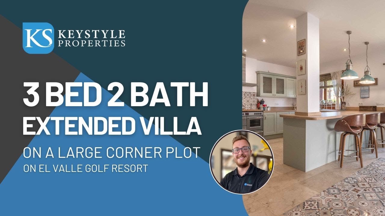 Incredible Extended Corner Plot Alcor Villa on El Valle Golf Resort