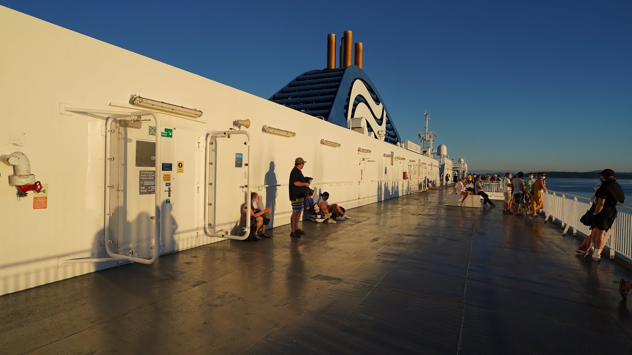 Victoria to Vancouver | BC Ferries Coastal Celebration - Virtual Tour in 4K (UHD)