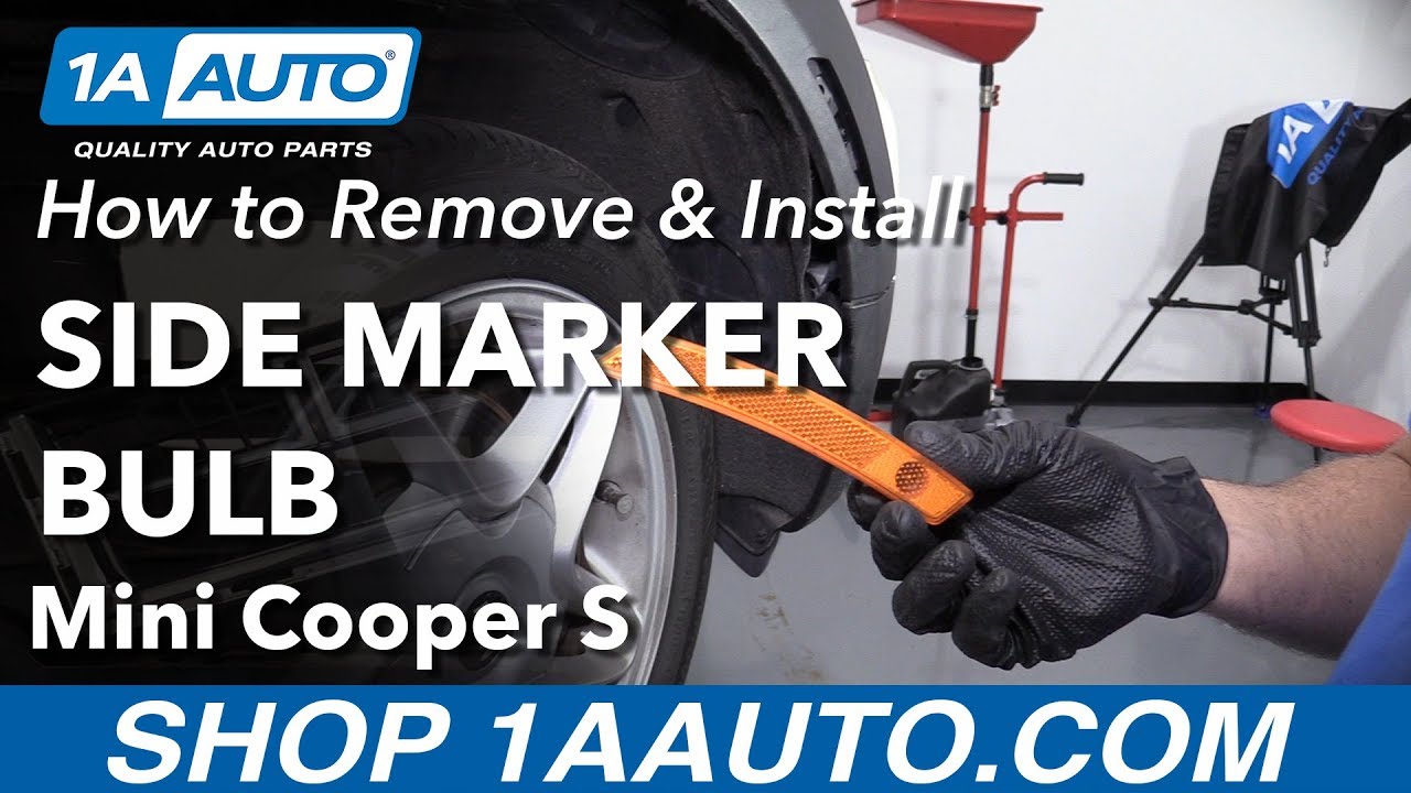 How to Replace Side Marker Bulb 07-13 Mini Cooper S