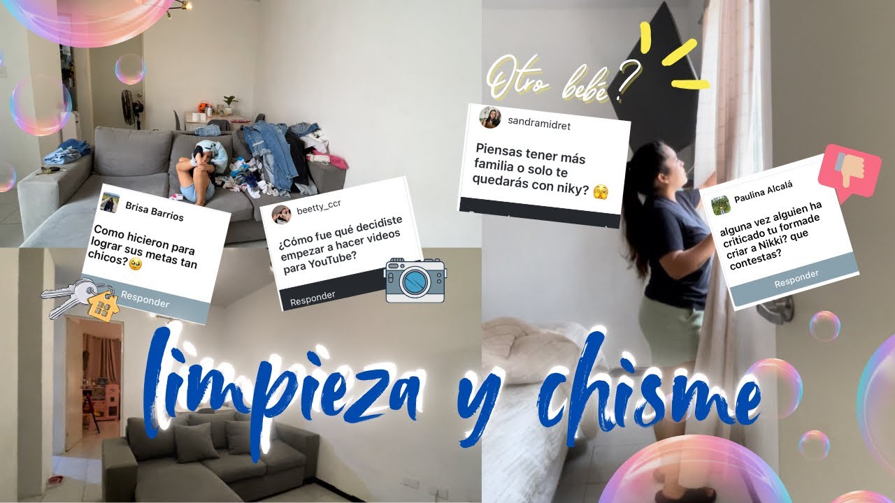 Limpieza en mi casa Infonavit 🏠 | ¿Solo nos quedaremos con Nicole?