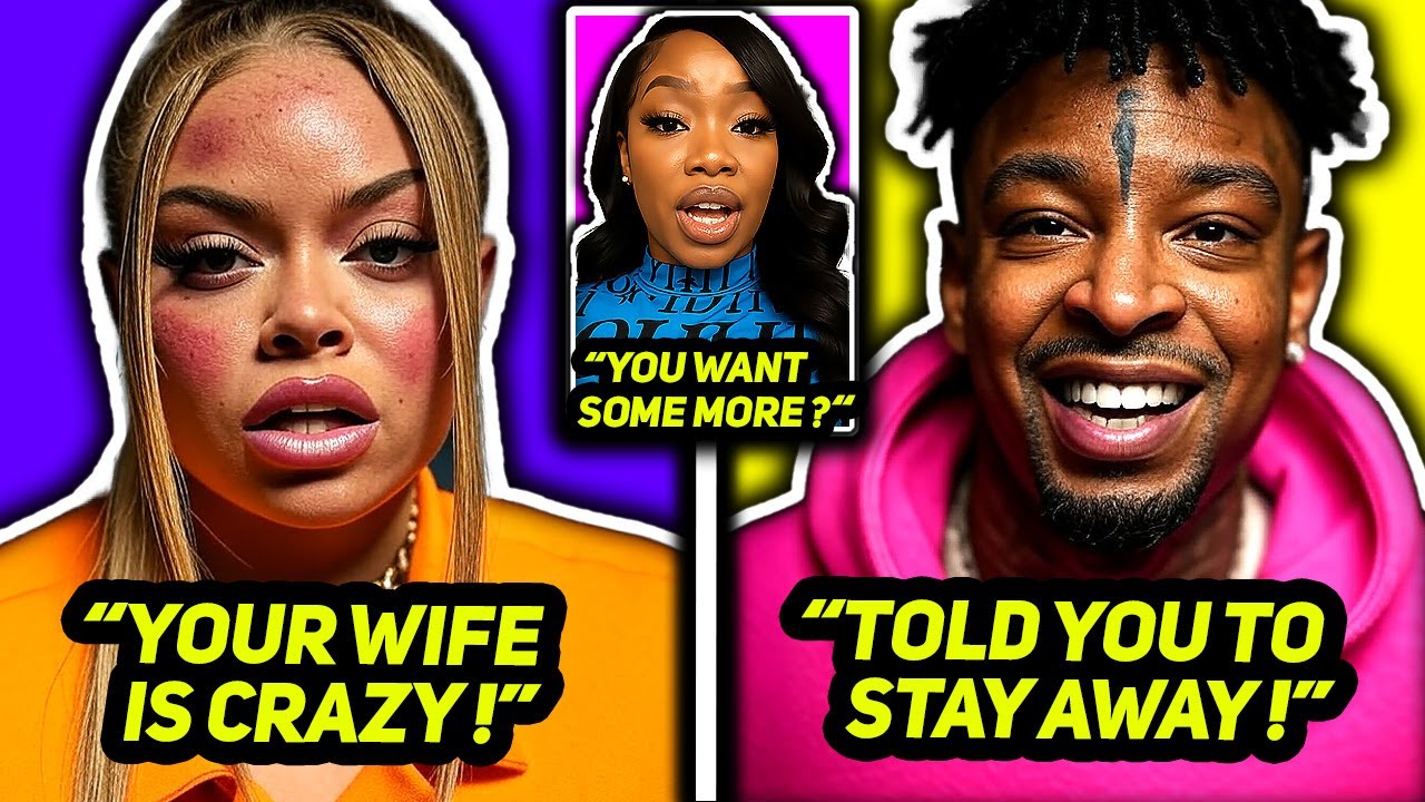 21 Savage&rsquo;s Wife Sends Hitters After Latto &ndash; She Tried To Trap Him With A Baby?!