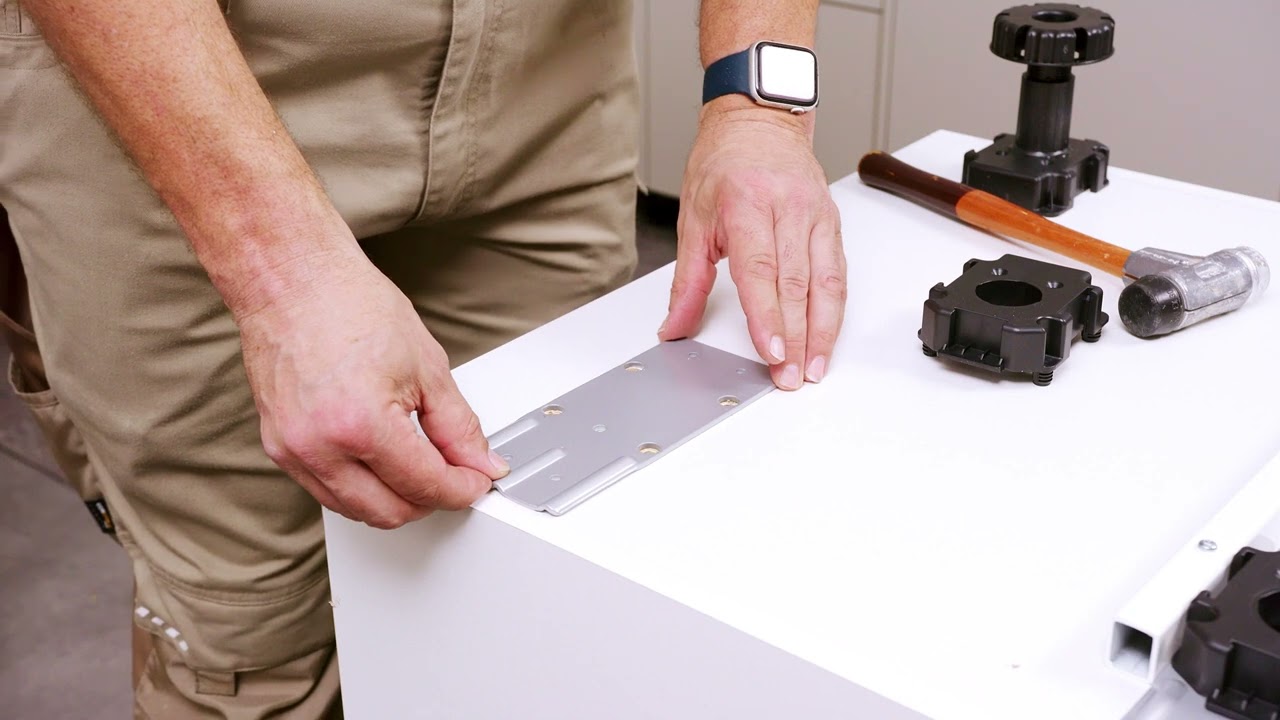 Pronorm #26 Montage-instructies voor een verzonken plint