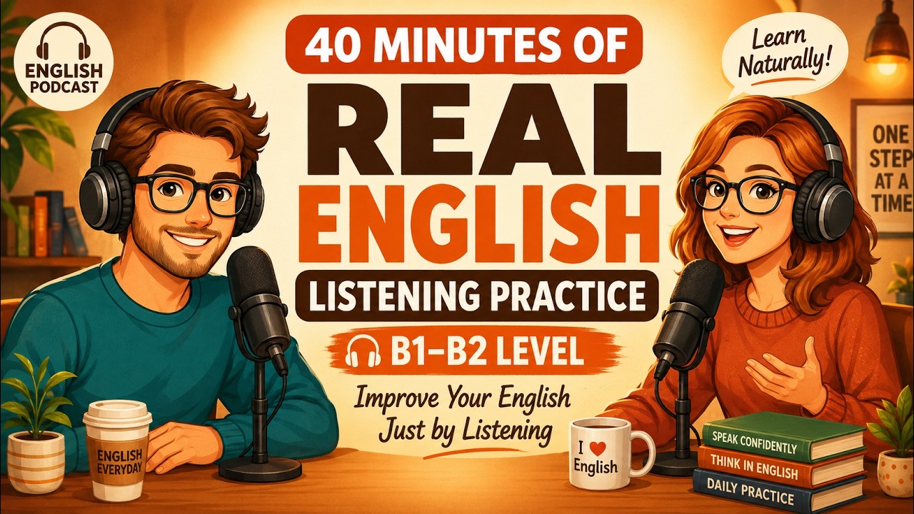 One English Podcast to Improve Listening, Vocabulary & Speaking