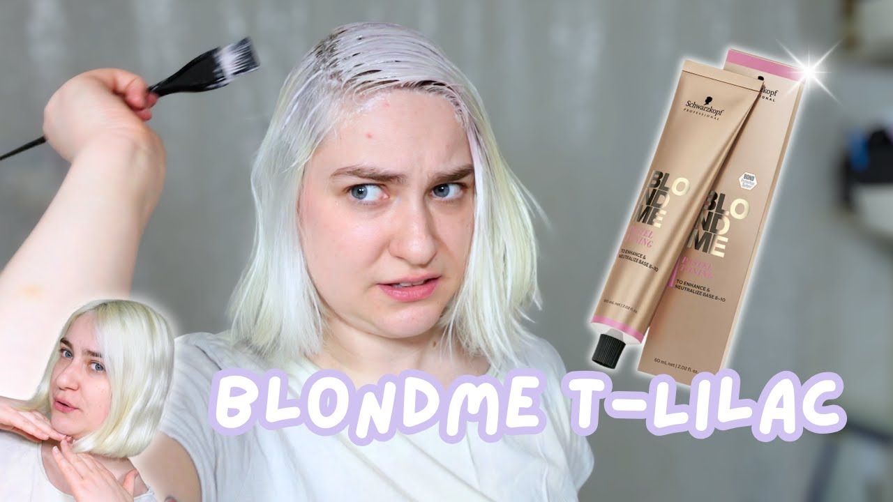 Пробую тоник BlondMe Lilac Toner и средство для обновления цвета волос Platinum!