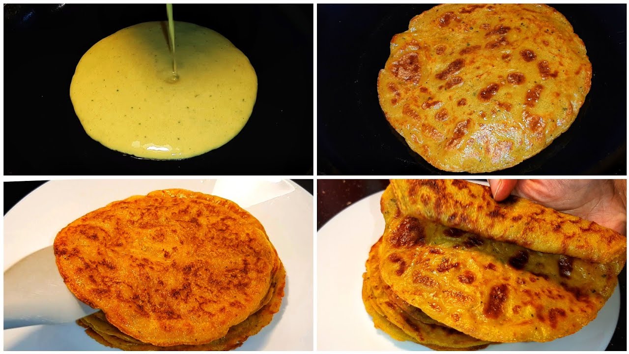 Aloo Paratha Recipe With Liquid Dough || No Rolling, No Kneading || Easy Paratha Recipe