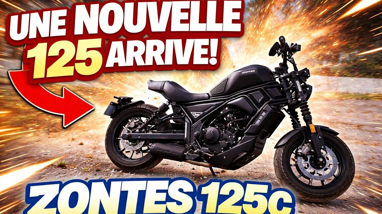✌️✌️UNE NOUVELLE 125 ARRIVE ( zontes 125 c)💗