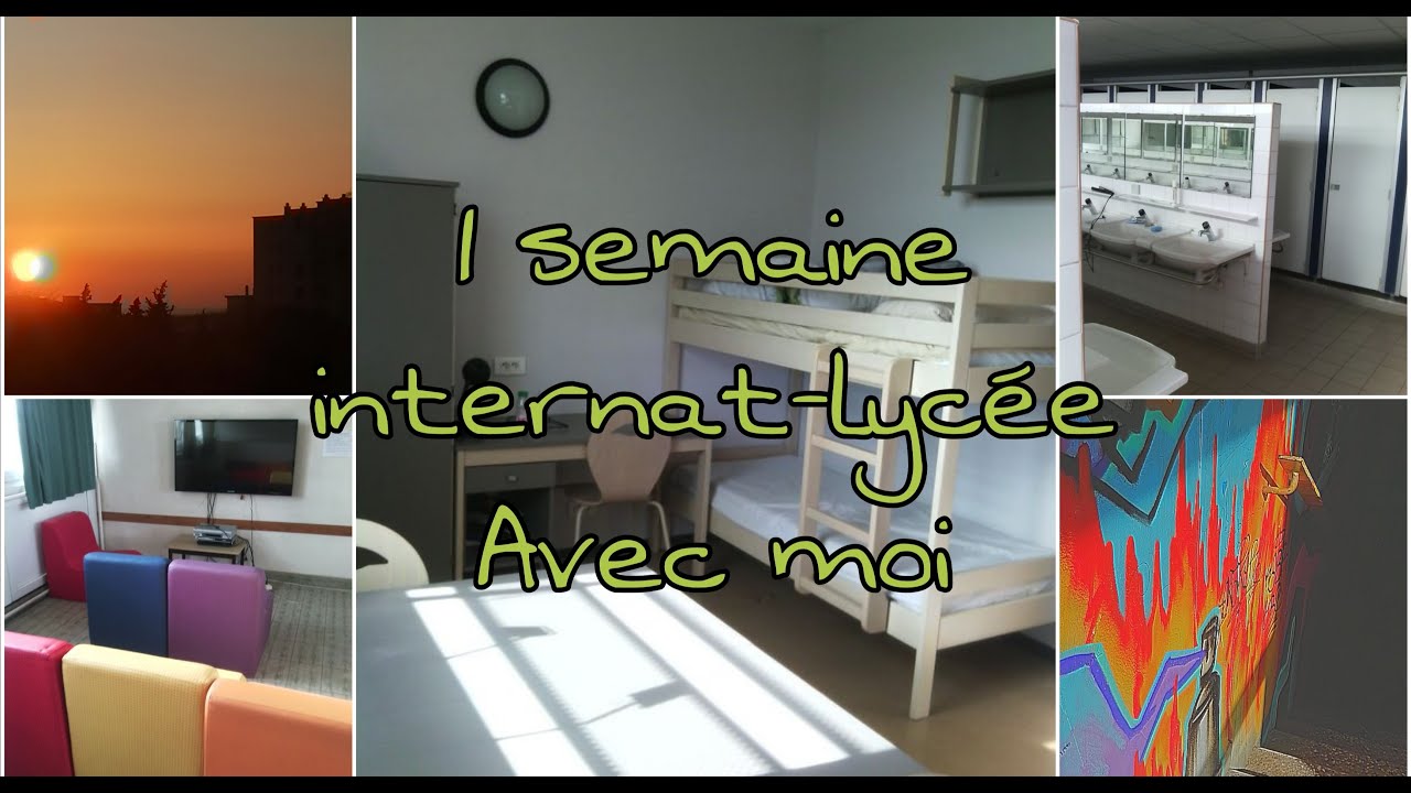 1 semaine à l'internat avec moi :)