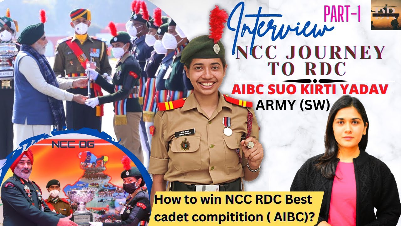 Journey to RDC | Best Strategy with AIBC SUO Kirti Yadav in Detail | NCC CADET | MUST WATCH 👍