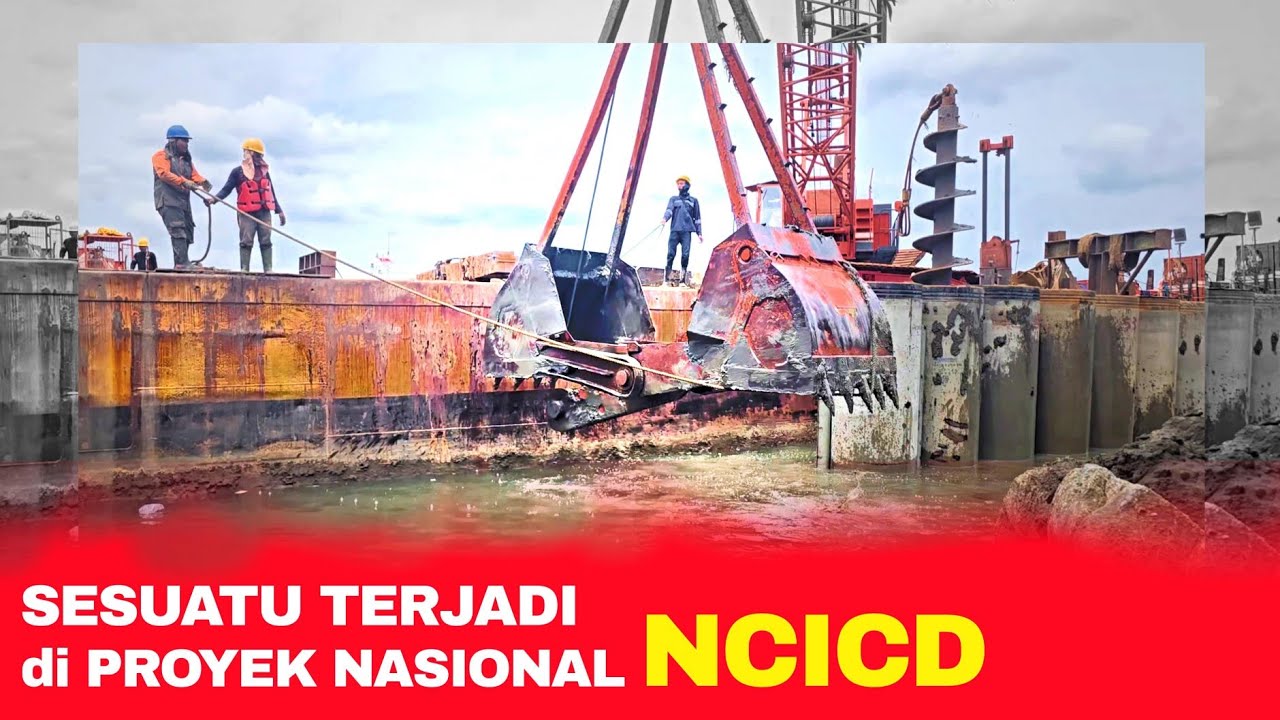 😱 PROYEK NASIONAL TERJADI SESUATU‼️TANGGUL LAUT RAKSASA NCICD SEDANG...Nonton Video sampai Habis y 🤭