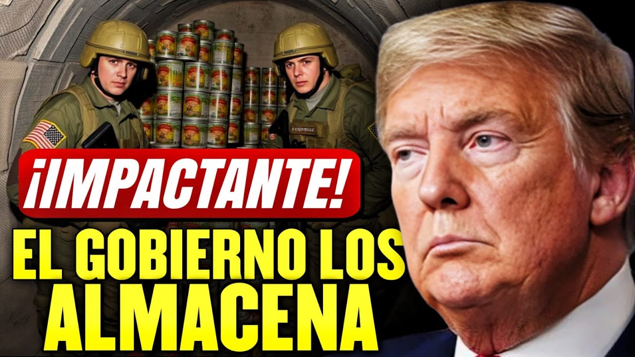 Almacena SOLO 12 Alimentos Enlatados ETERNOS para Sobrevivir