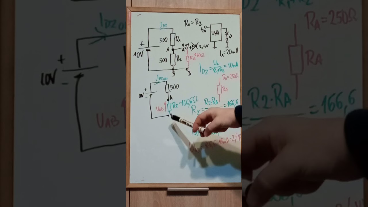 Elektronika intuicyjnie - Dzielnik napięcia, dlaczego nie nadaje się do zasilania układów.