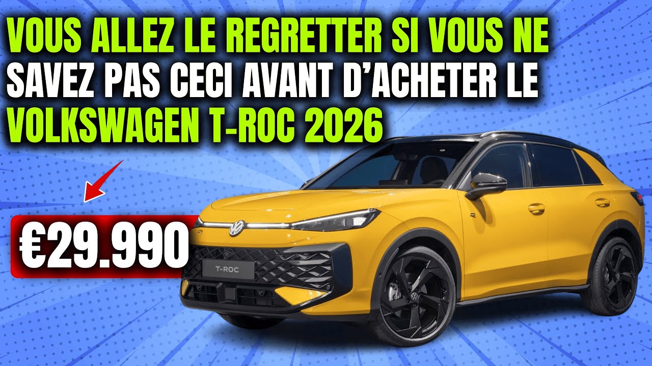 Volkswagen tente de vendre le T‑Roc comme un modèle premium — mais l’est‑il vraiment ?