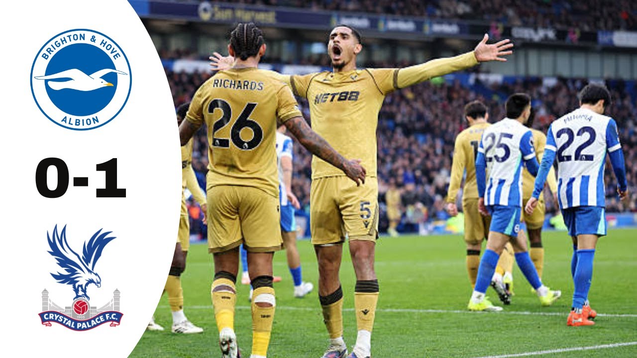 Brighton 0-1 Crystal Palace | Highlights | Premier League 2026