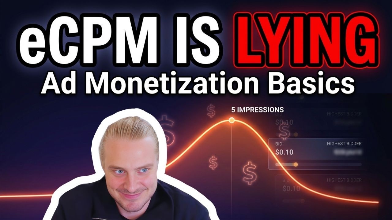 🎙️ Mobile Ad Monetization basics: What every studio gets wrong by Felix Braberg