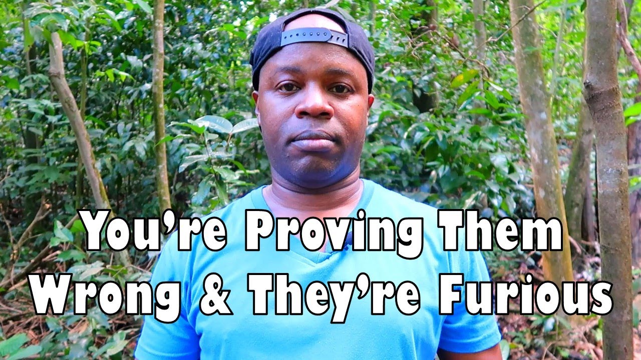 You're Proving Them Wrong and They're Mad and Furious
