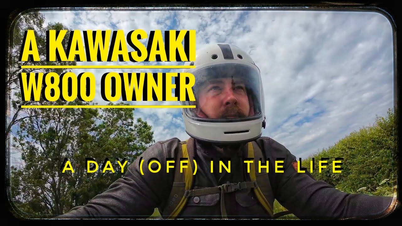 Kawasaki W800 owner - A day (off) in the life.