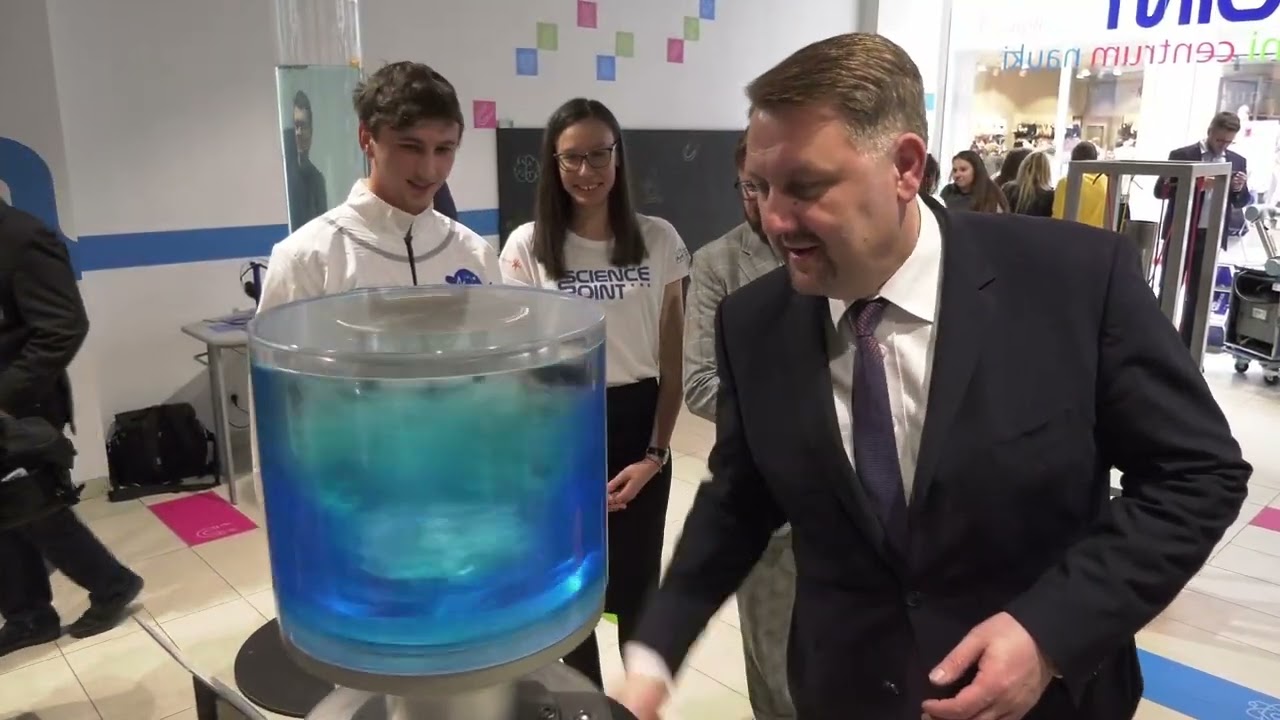 Przez zabawę do nauki - otwarcie Science Point ATH Bielsko-Biała w Gemini Park Bielsko-Biała