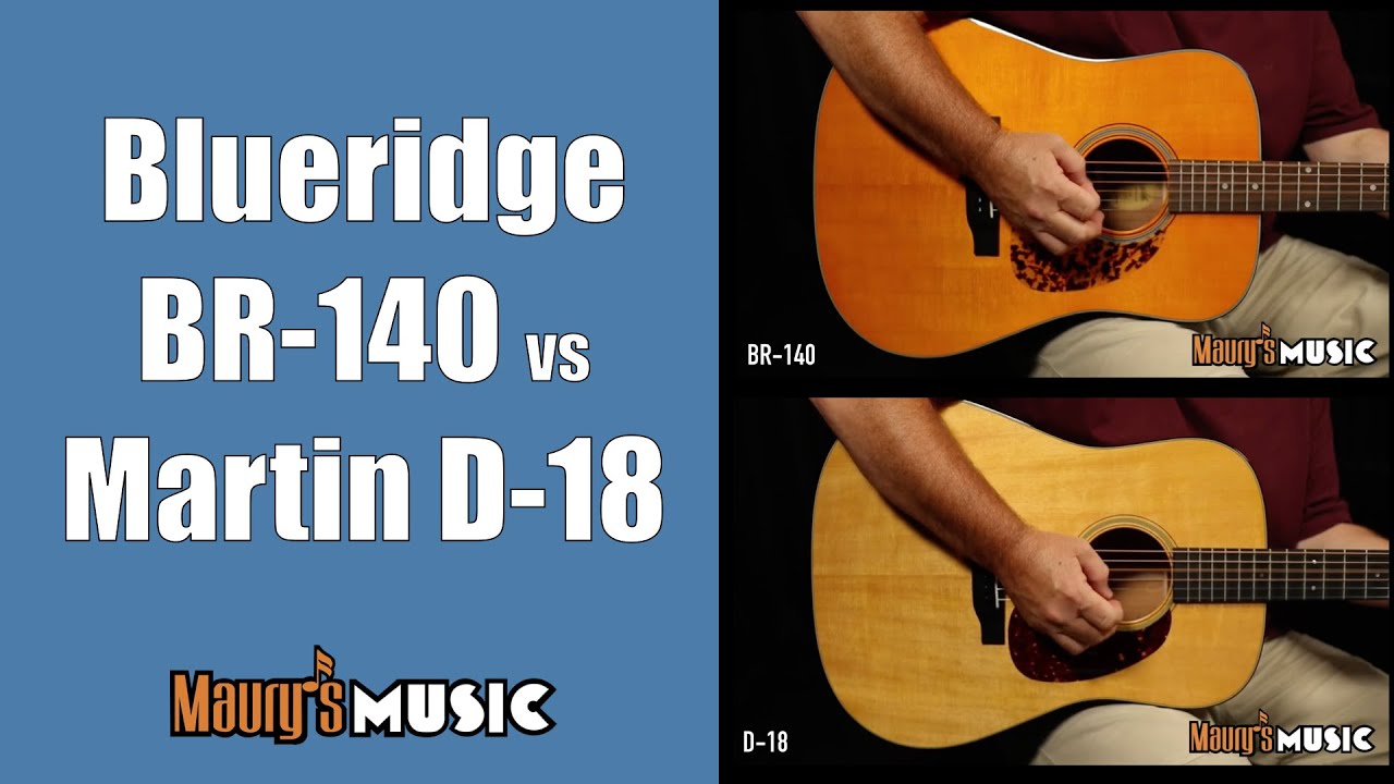 Blueridge BR-140 vs Martin D-18