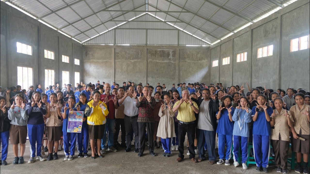 PERKUNJUNGAN REKTOR & SOSIALISASI PMB UKAW TA. 2025/ 2026 KE SMA KRISTEN 1 SOE-TTS (APRIL 2025)