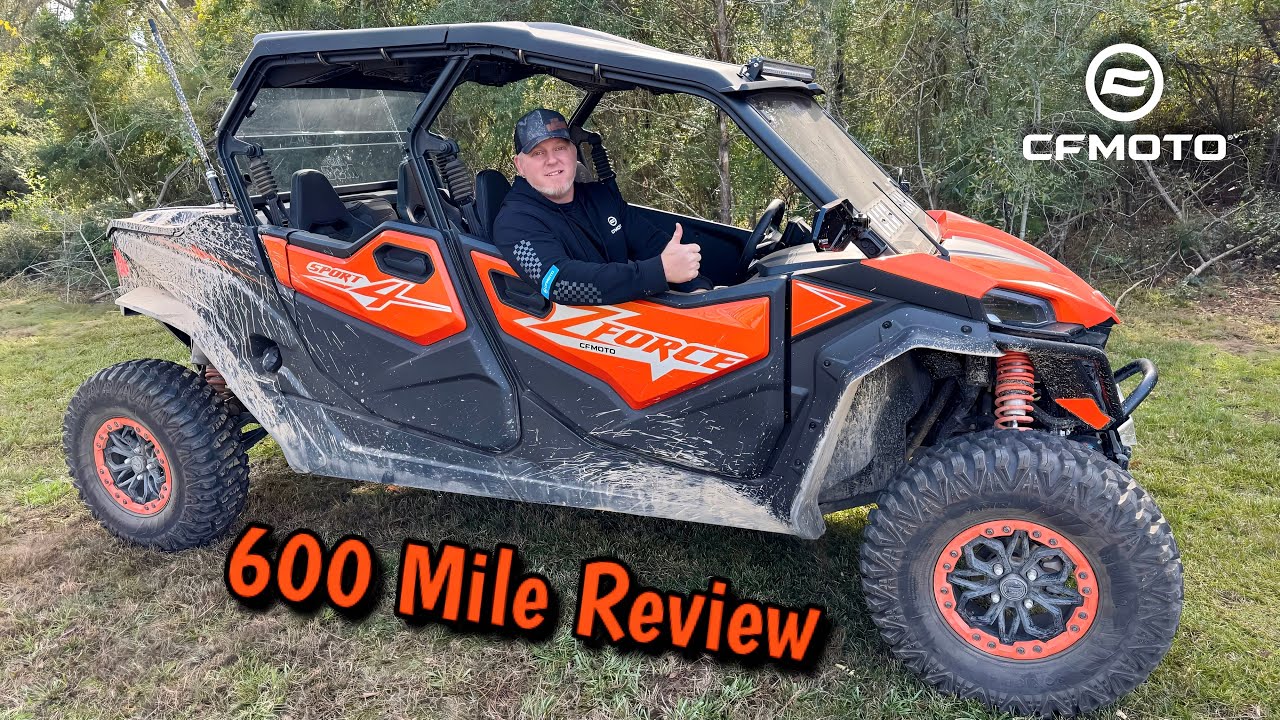 CFMOTO ZFORCE 4 Seater 600 Mile Review Plus Accessories | Best Family Cruiser?